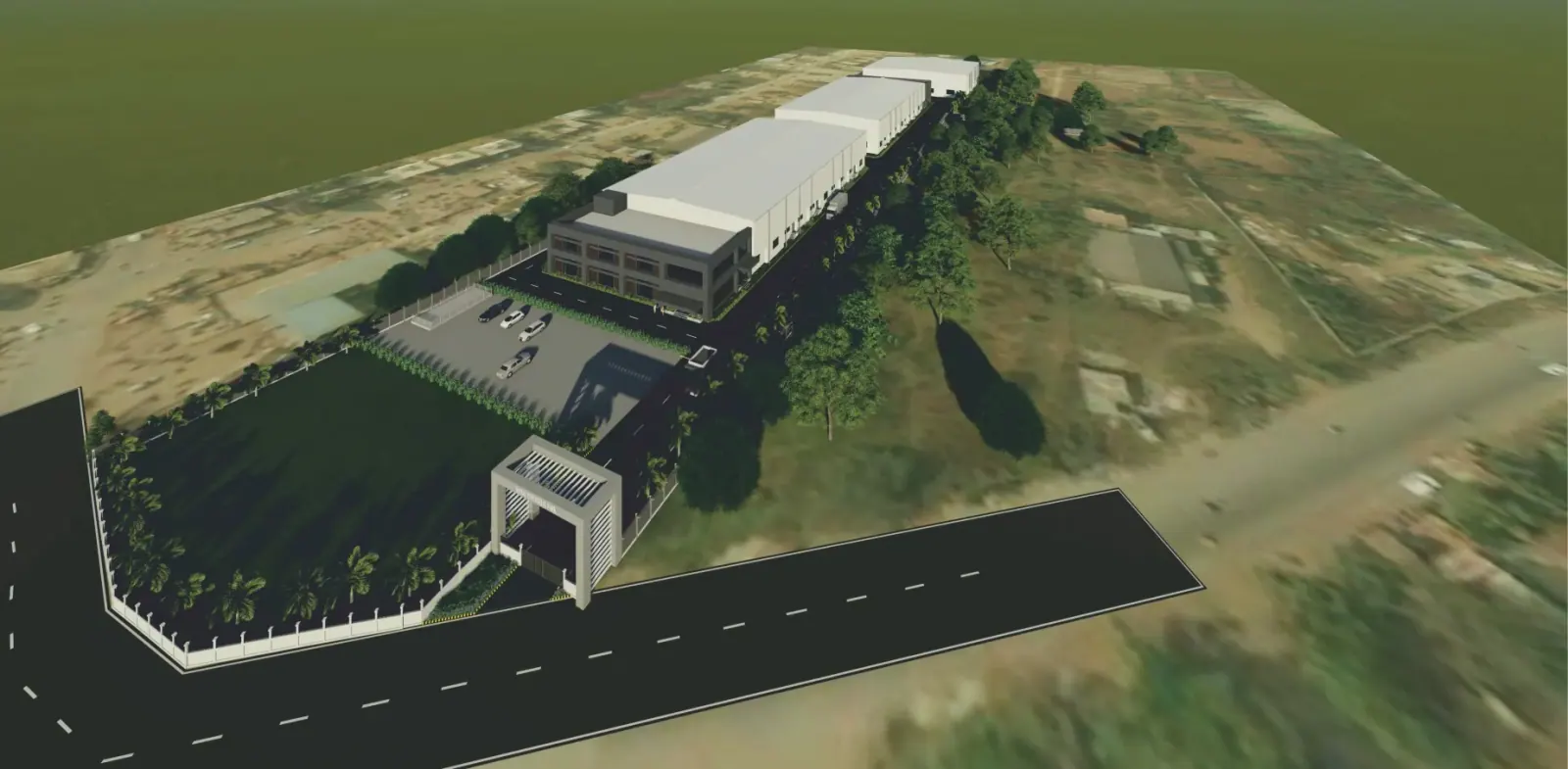 Samal Industrial Park view 2